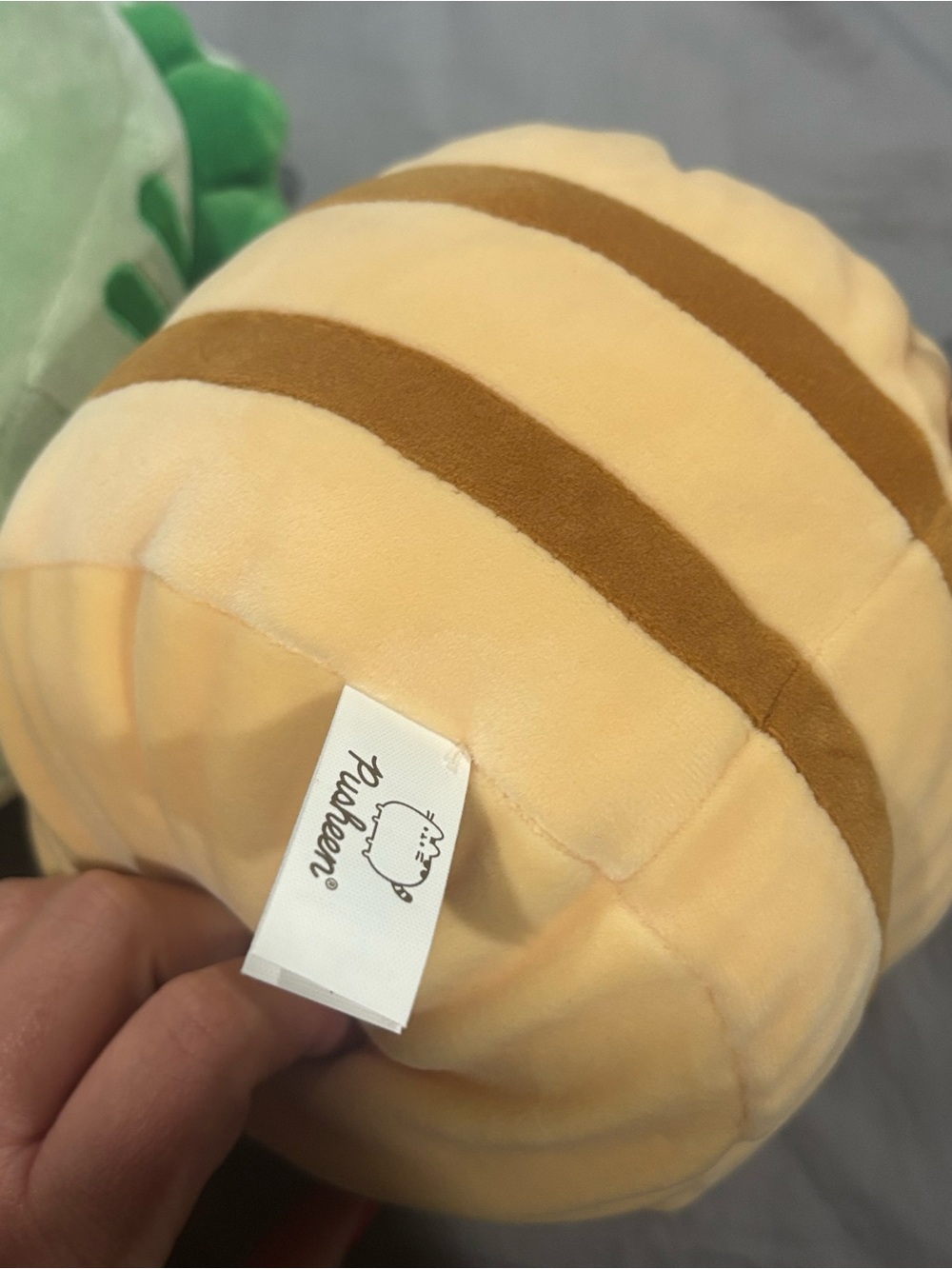 Pusheen Light Green Dino Plush - Picture 3 of 4